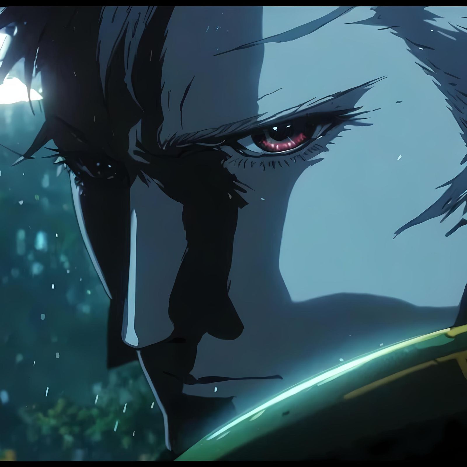 Vivid Anime Scene in Deep Color with Sharp Focus