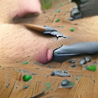 Detailed Matte Painting of an Injury