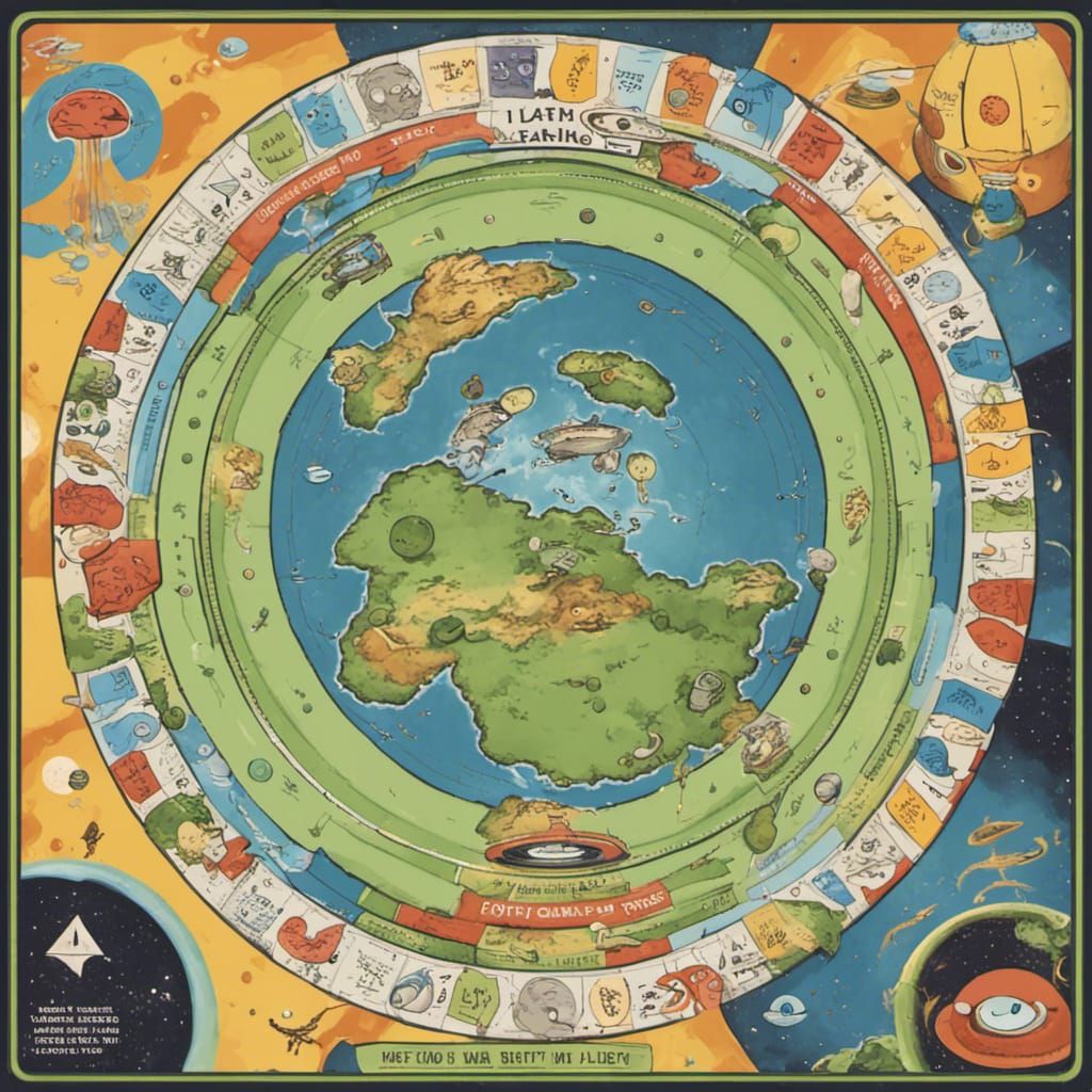 What If Earth Were A Game Board?