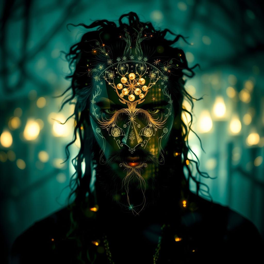 Ethereal Sigil Masterpiece in Gothic Style