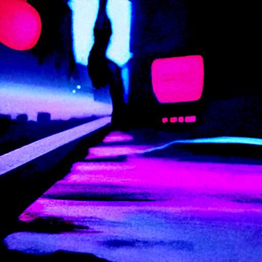 Sleepwalking in Synthwave Neon Retro Dream