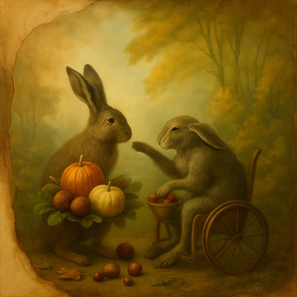 Autumnal Blessing: Surrealist Double Exposure