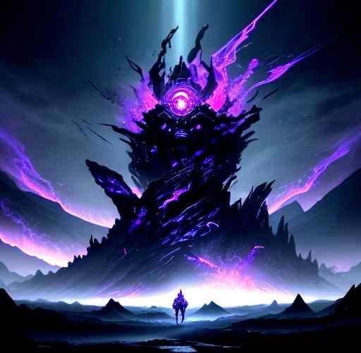 Obsidian Insect: Voidbound Sentinel in Dark Fantasy Art