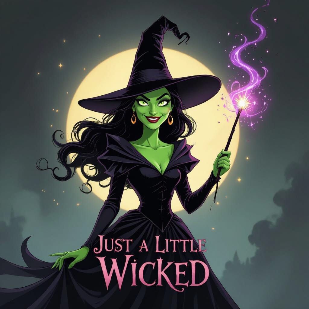 Wicked Witch of the West with Magical Aura