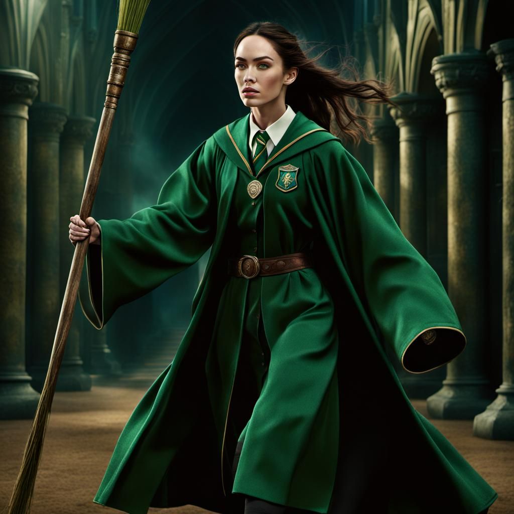 Megan Fox as Slytherin Quidditch Player