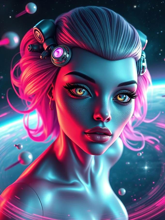 Manic Pixie Space Girl