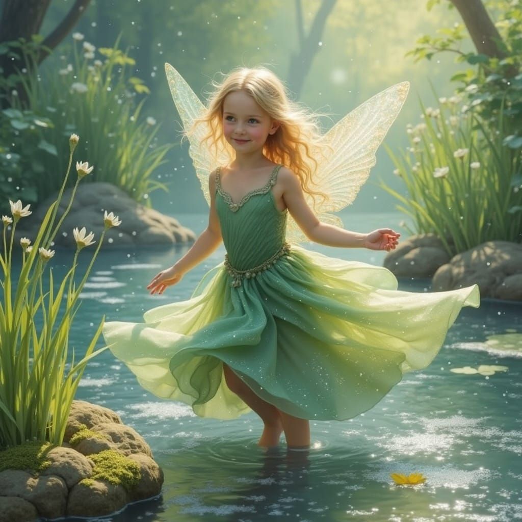 Enchanted Winter Wonderland with Hyper Pearlescent Accents