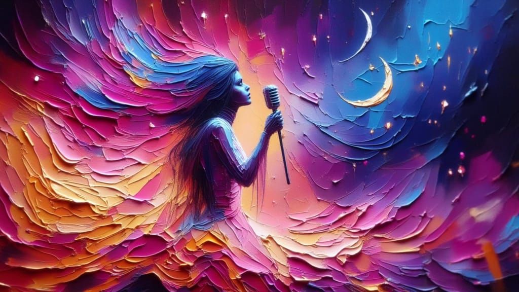 Virtual Singer with Crimson Circuits in Electric Tempest