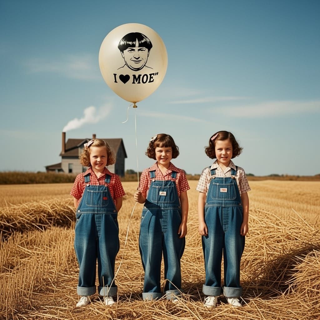 It was the first time they went to the county fair, and this was the only balloon figure they recognized, and they didn'...