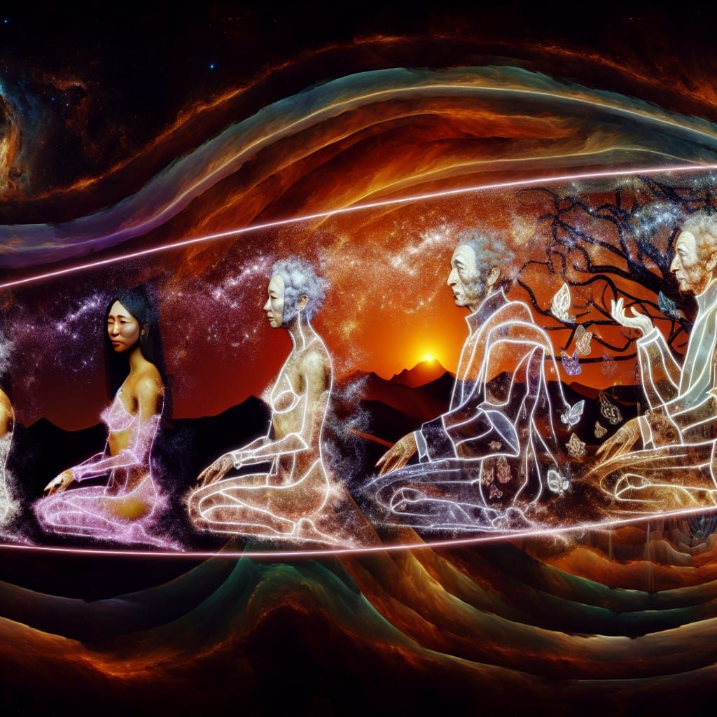 Ethereal Friendship Evolution in Glass Forest, Pre-1912 Styl...