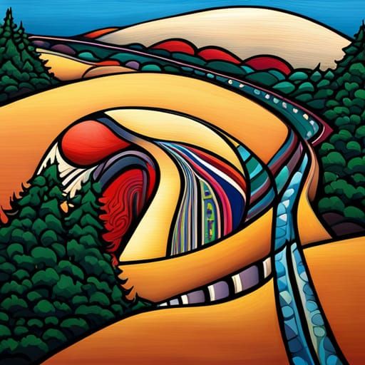 Abstract Micmac Art Design