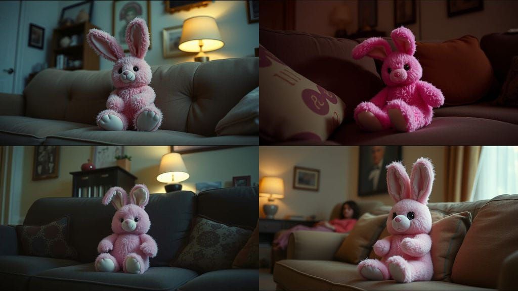 Eerie 35mm Film Still of Henry's Apartment in Silent Hill