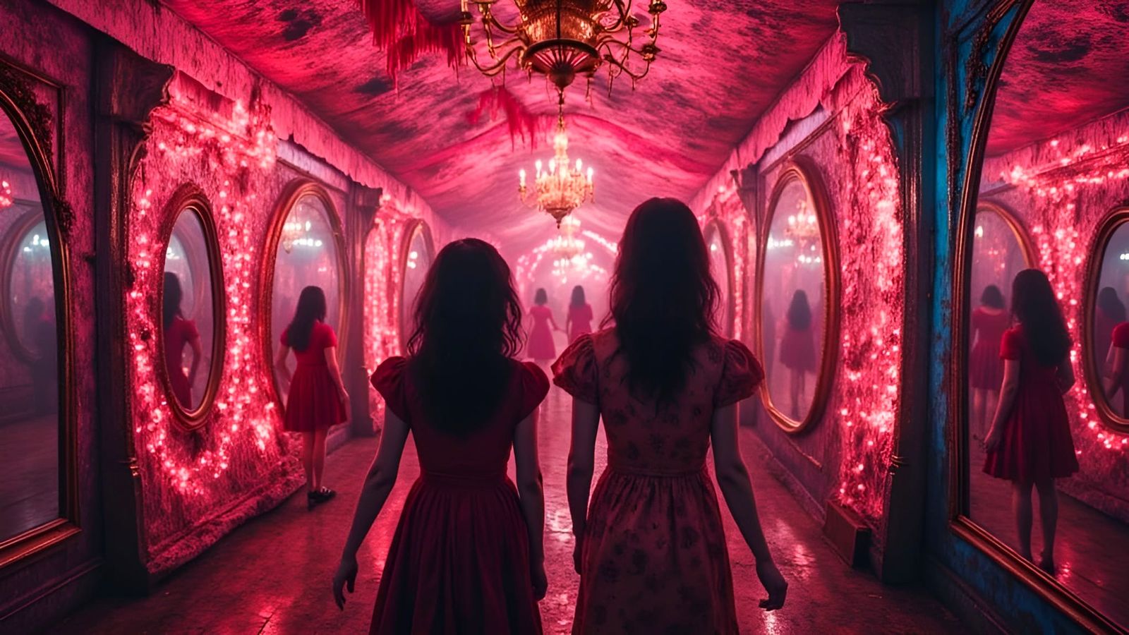 In every mirror a different reality blossoms...