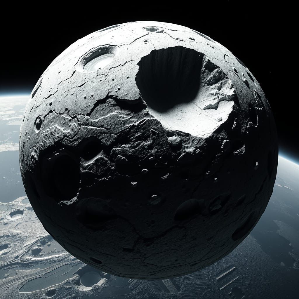 Cryaxis: A Haunting, Rock-Ice Hybrid Moon in the Kordos Syst...