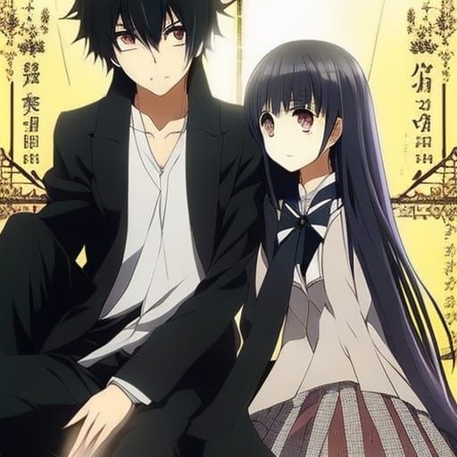 Anime Key Visual Inspired by Japanese Manga