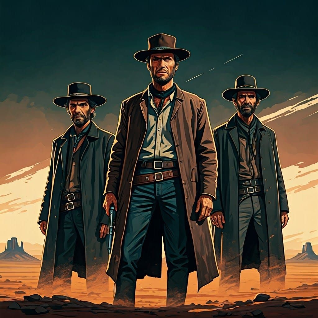 The Good, the Bad and the Ugly: Western Trio