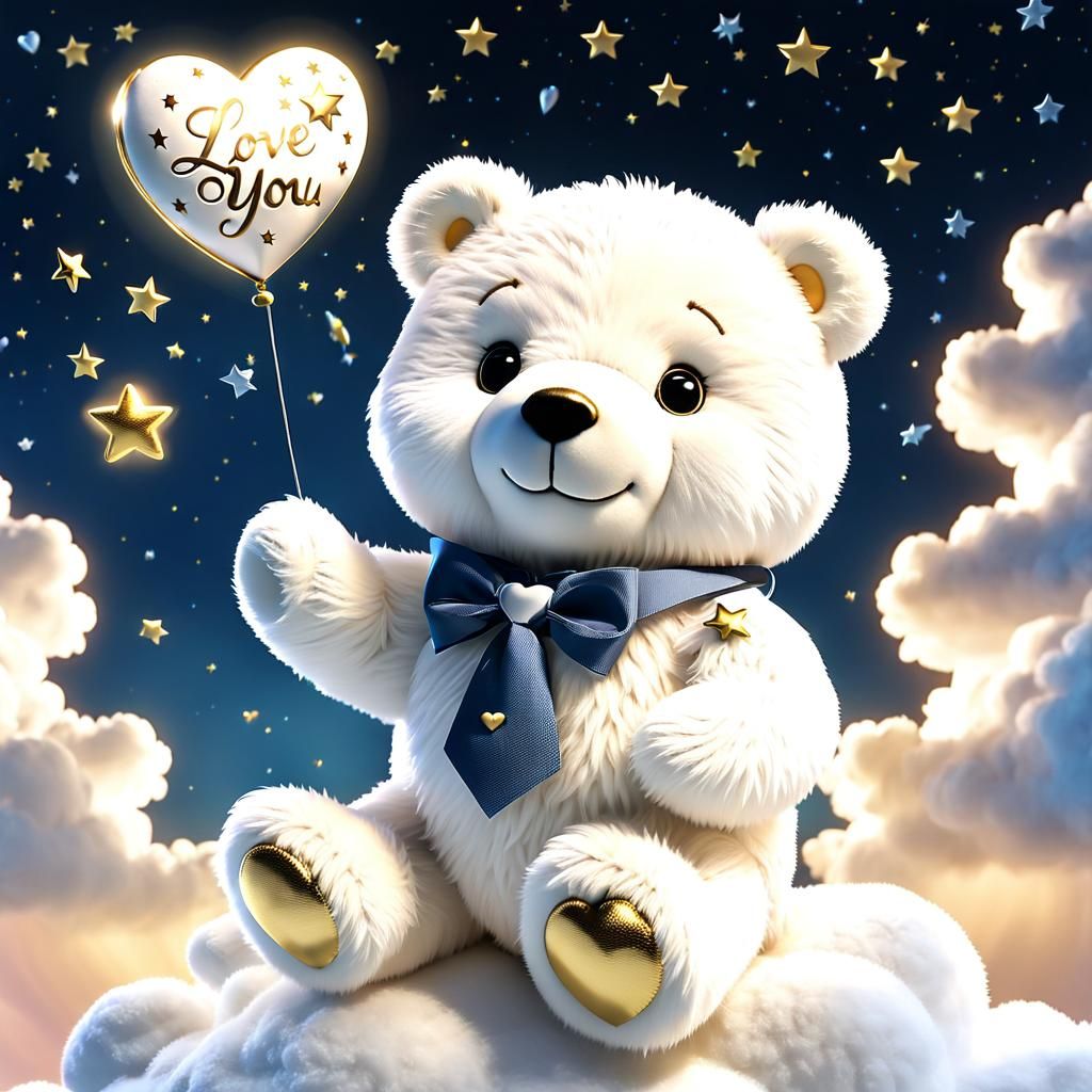 Kleiner süßer Teddy