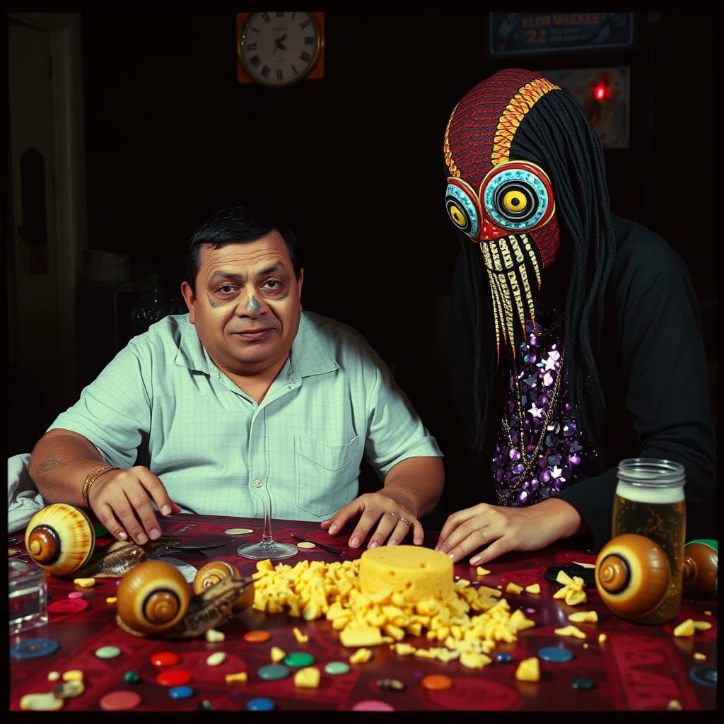 Grotesque Low-Budget Horror Art as Street Art