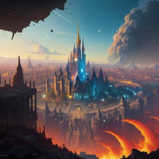 Disney Characters Rebuilding Earth: Hyperrealistic Concept A...
