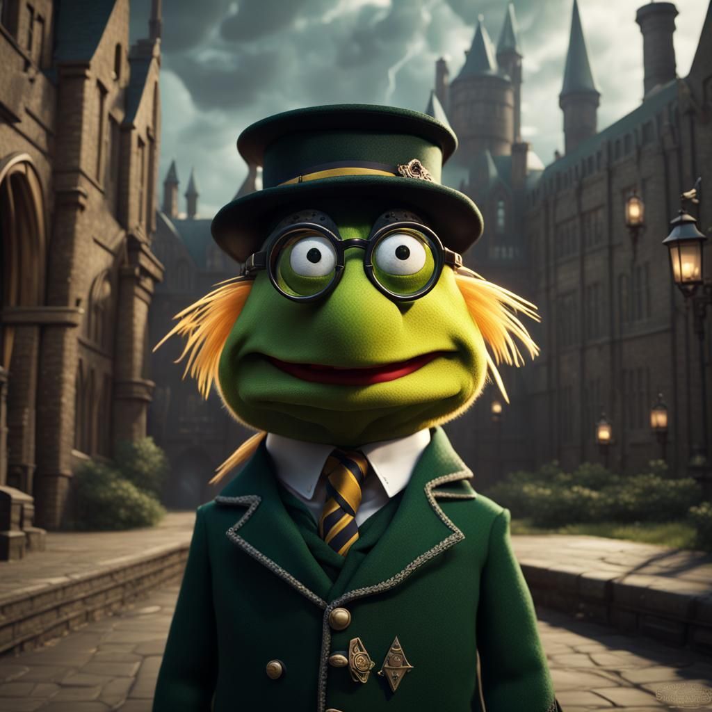 A first year Muppet Slytherin Student at Hogwarts
