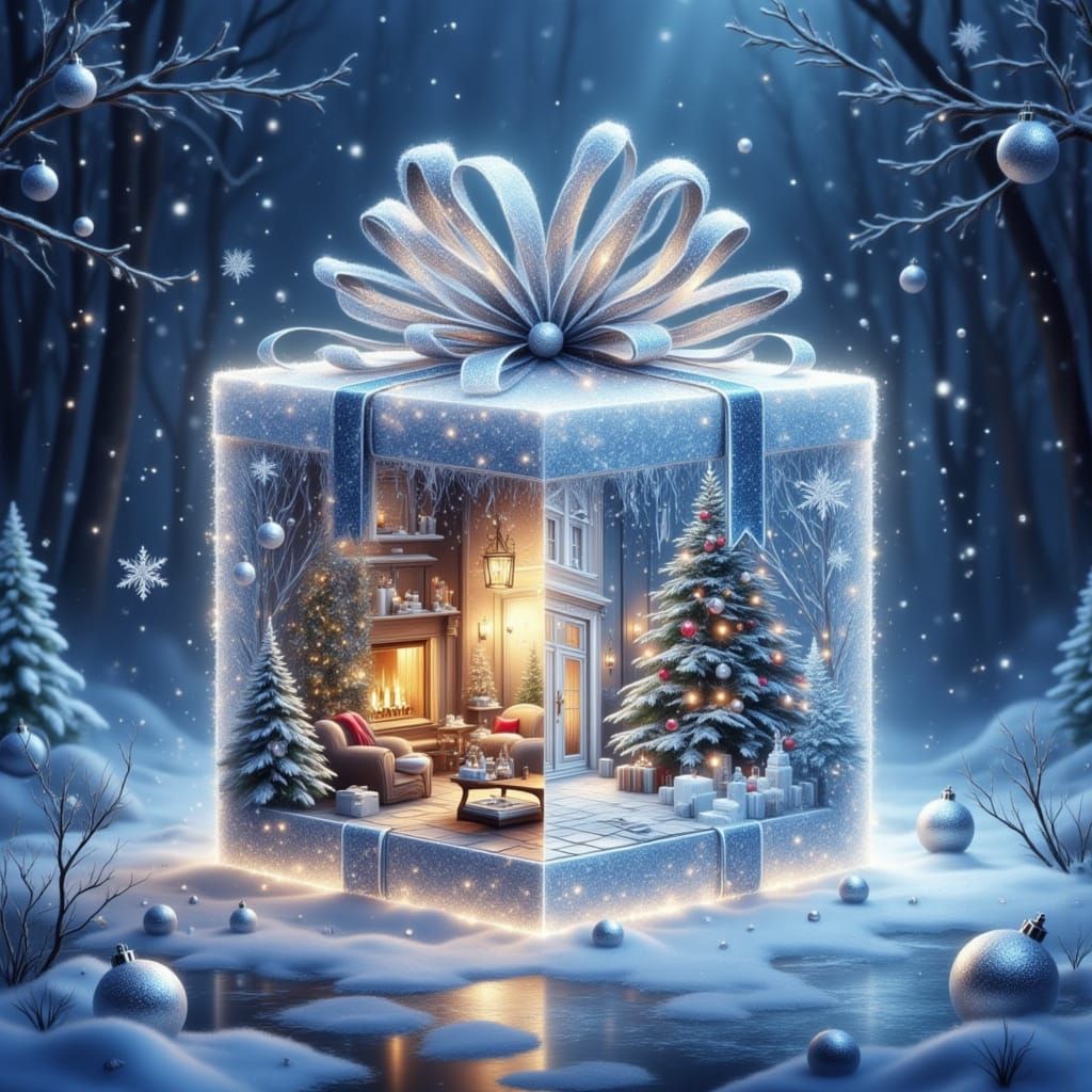 A Gift Wrapped in Snowlight