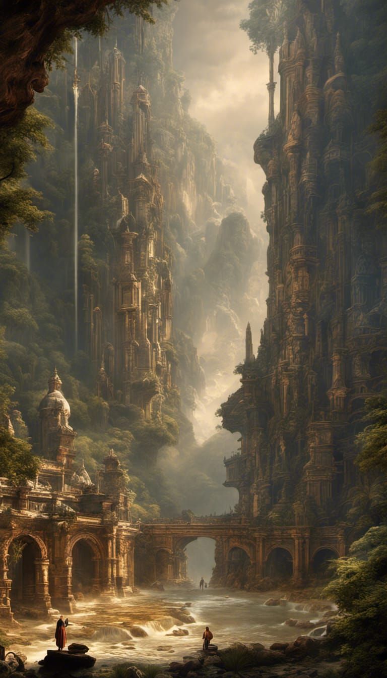 Epic Cinematic Digital Matte Painting Inspired by Campbell