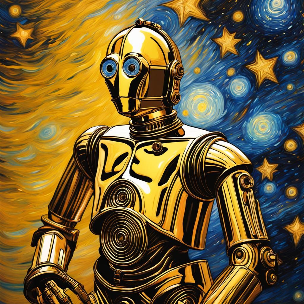 Van Gogh's "C3PO"