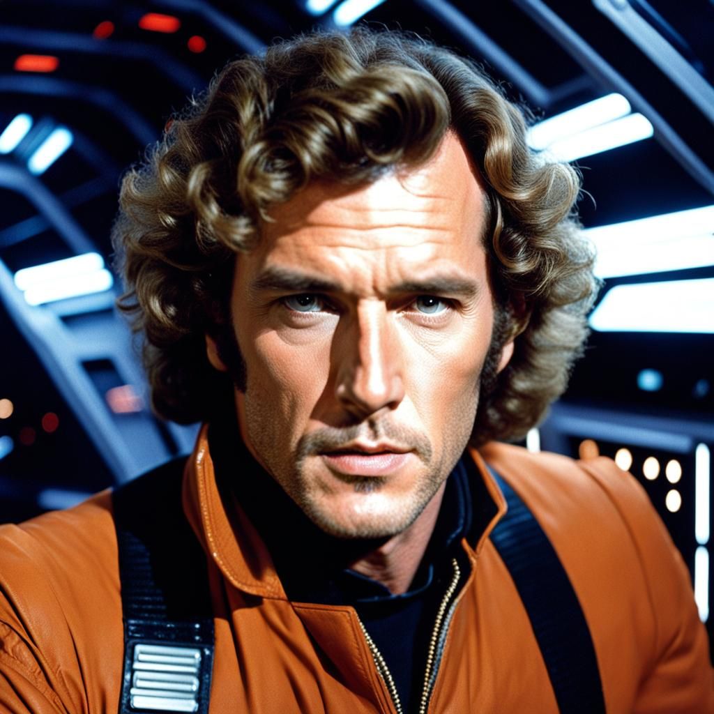 Reckless Mercenary Aboard Star Wars Spaceship