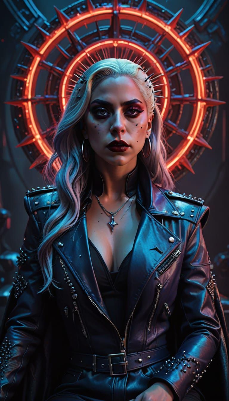 Lady Gaga: Dark Gothic Space Vampire Queen