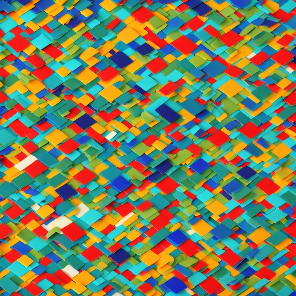 Abstract AI-Generated Texture Design