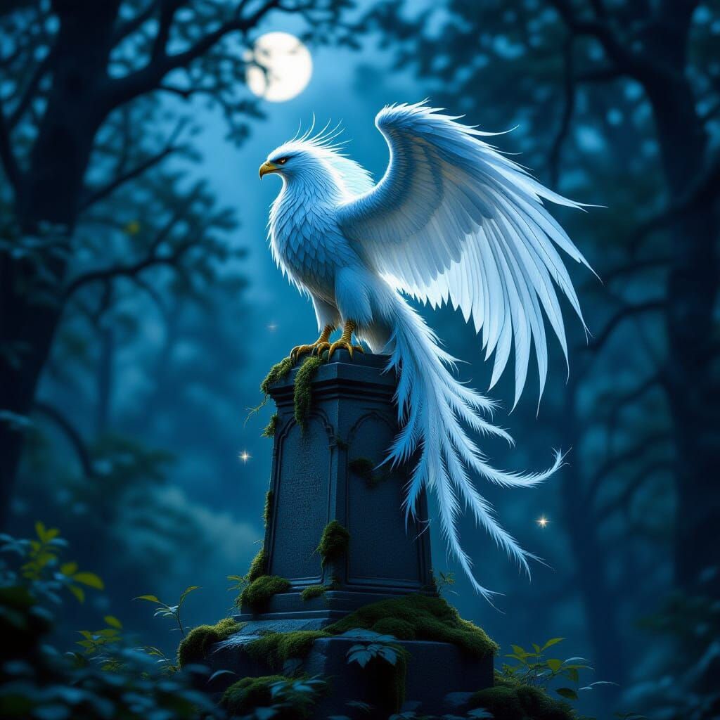 Griffin of Spider Silk in Twilight Forest