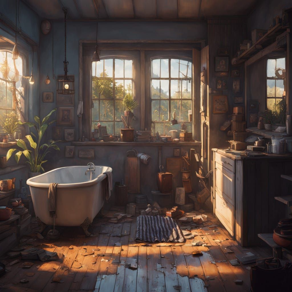 Modern Bathroom Oasis in Soothing White Ambiance