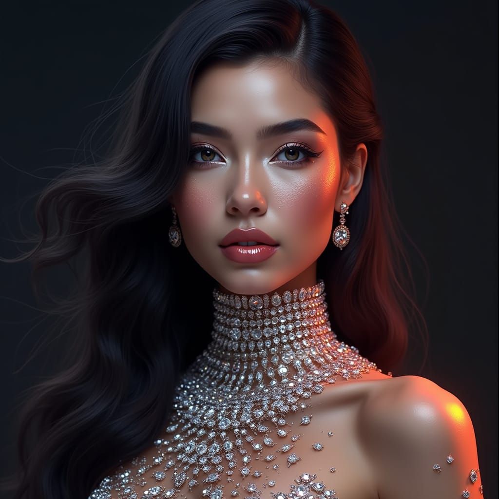 Futuristic Logo for Anita Kenig Creator Agency