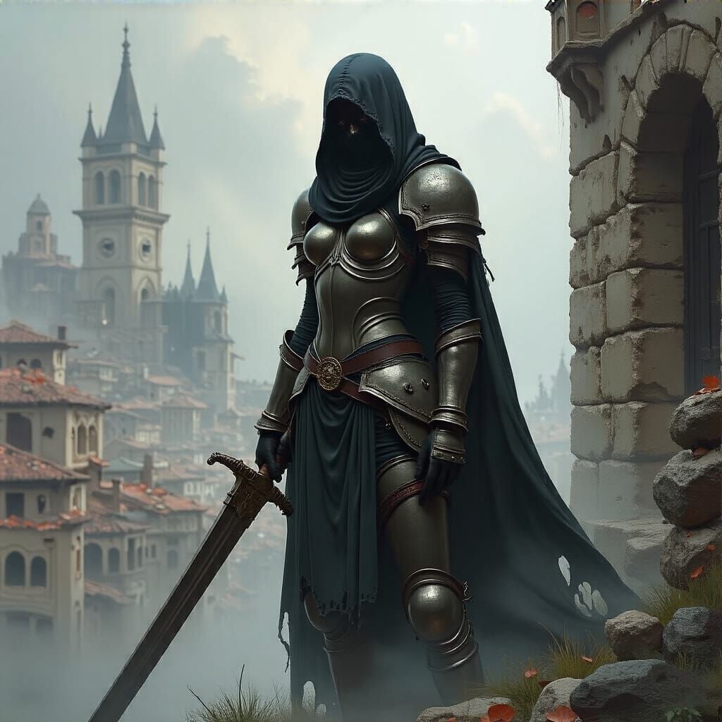 Grimdark Fantasy Scene