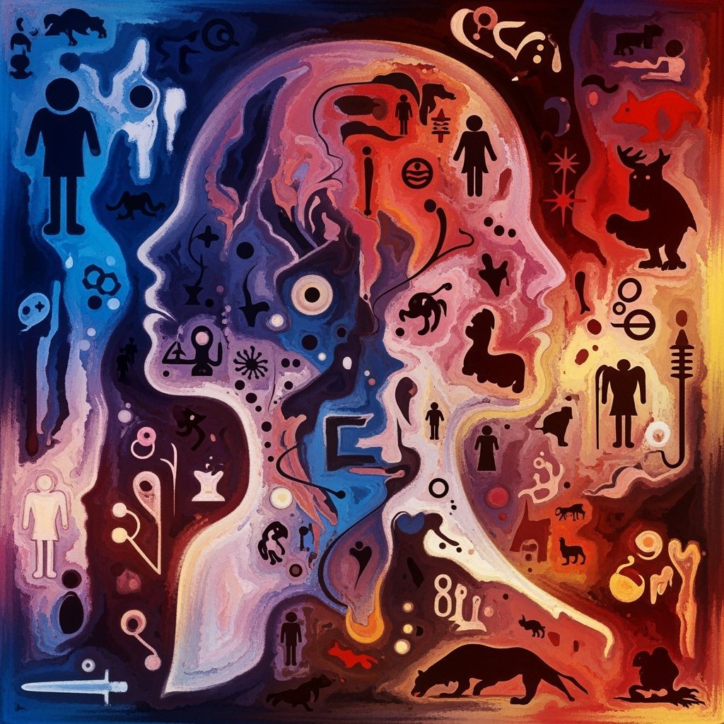 Hallucinatory Transitions Between Visual Forms