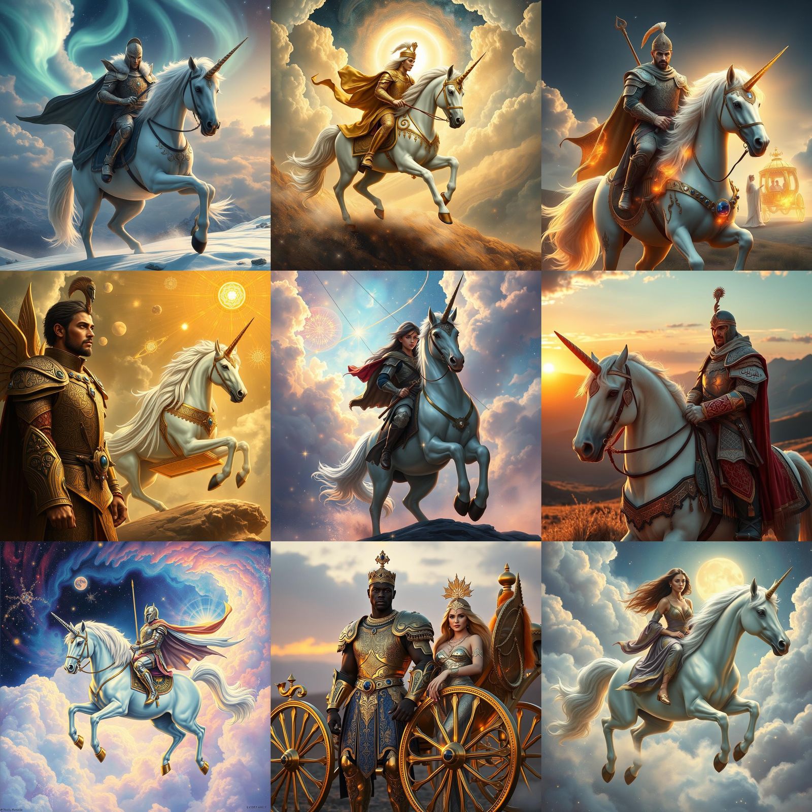 Celestial Warrior Tribe in Ethereal Astral Realm