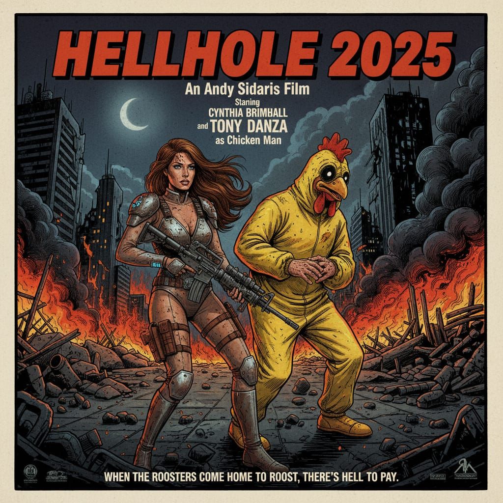 1970s Movie Poster for Hellhole 2025