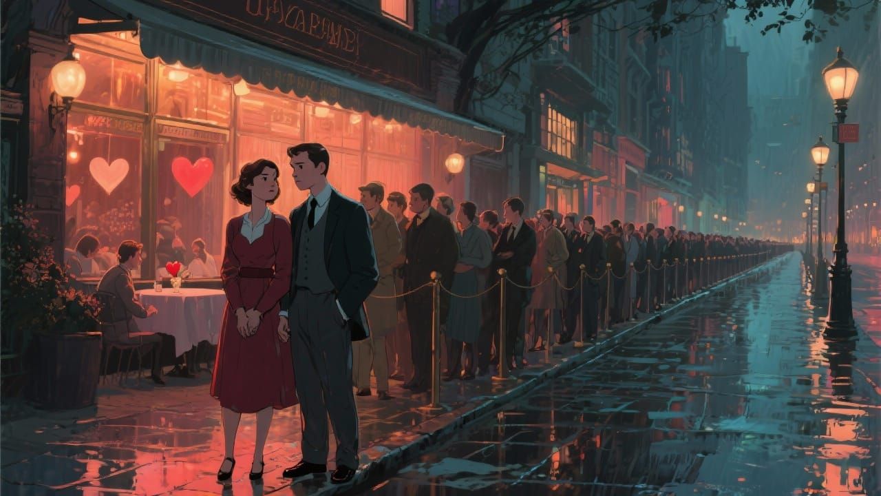 Couple's Valentine's Date Disappointment in Long Restaurant ...