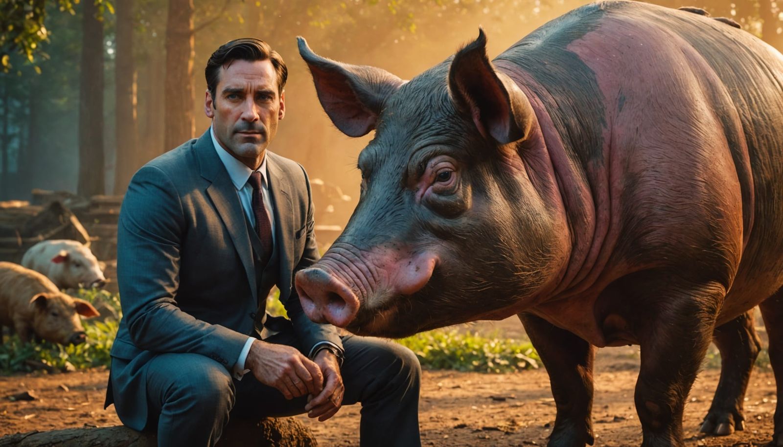 Jon Hamm's Character in a Dramatic Encounter with a Hyperrea...