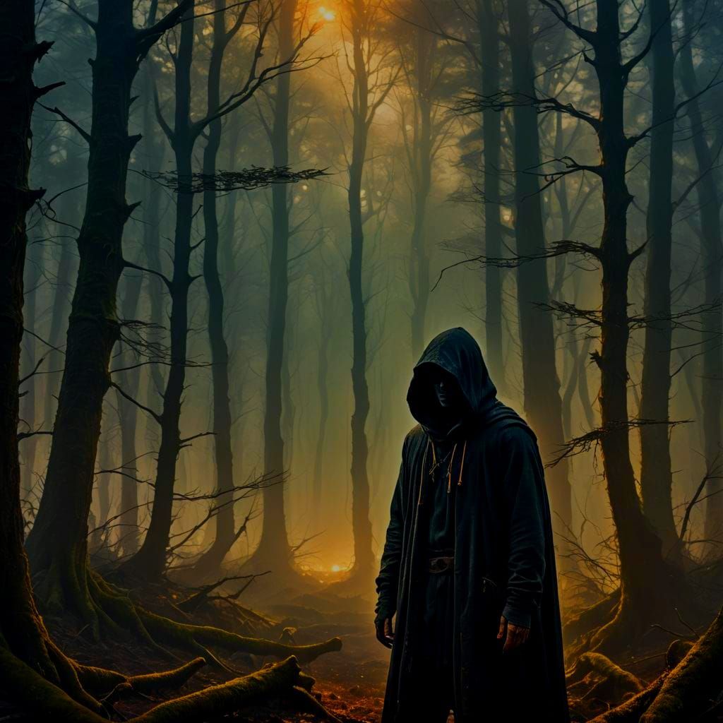 Scary Surreal Fantasy Concept Art in Deep Color