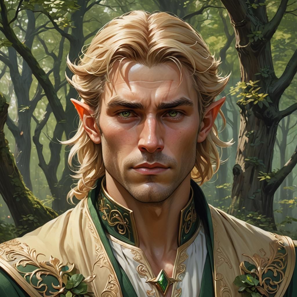 Portrait of Tamlin from ACOTAR