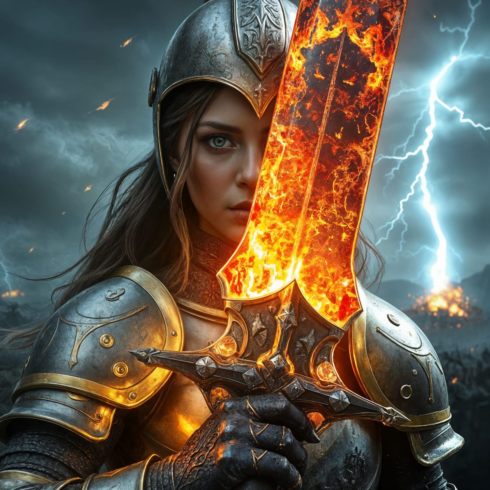 Ethereal Warrior in Elemental Greatsword Mastery