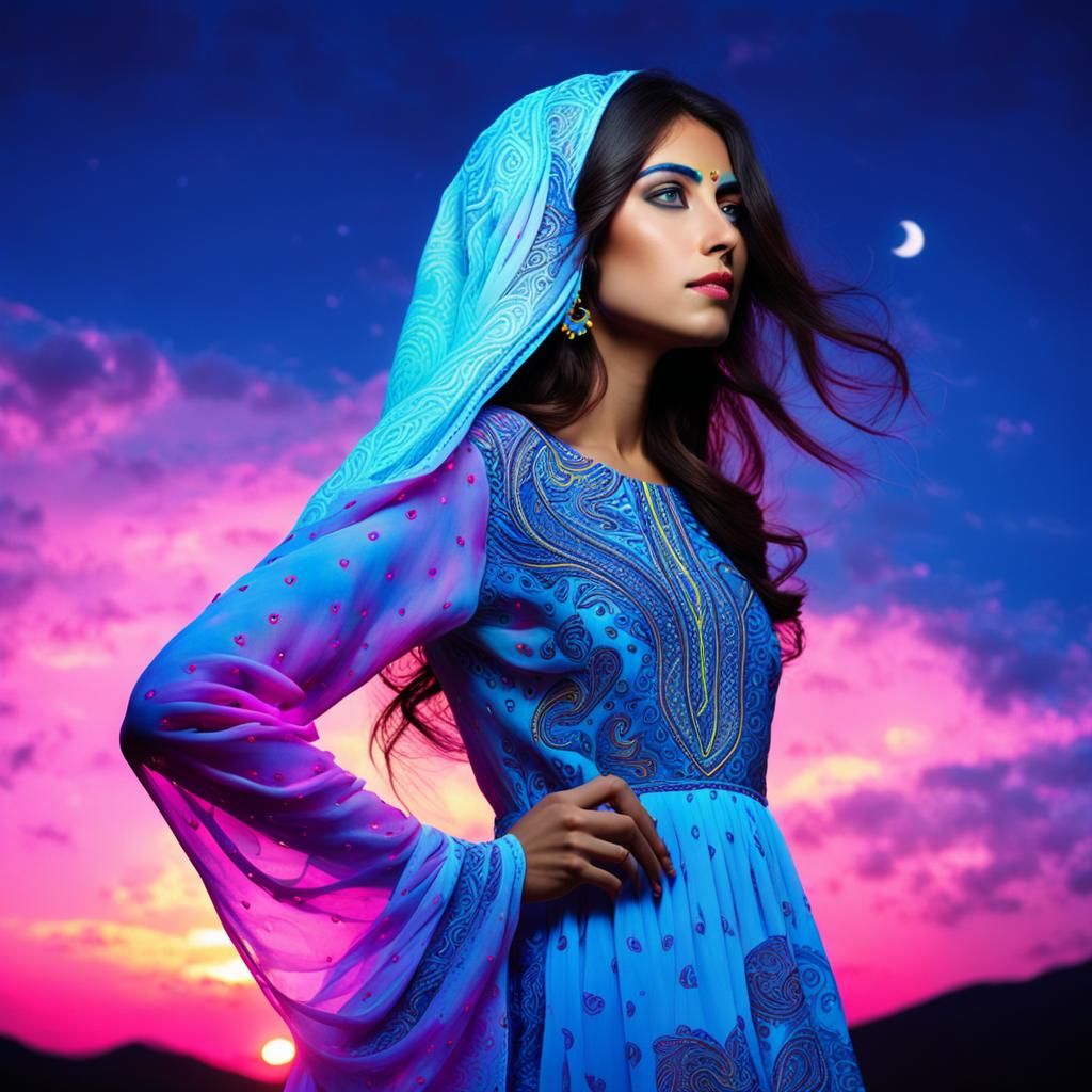 Blue
