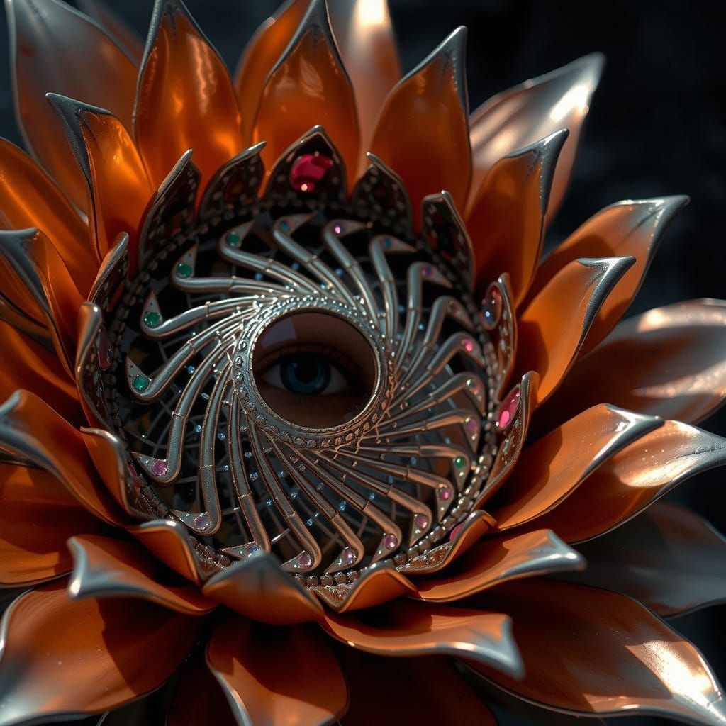 Sovereign Oracle Portrait in Renaissance Fantasy Style