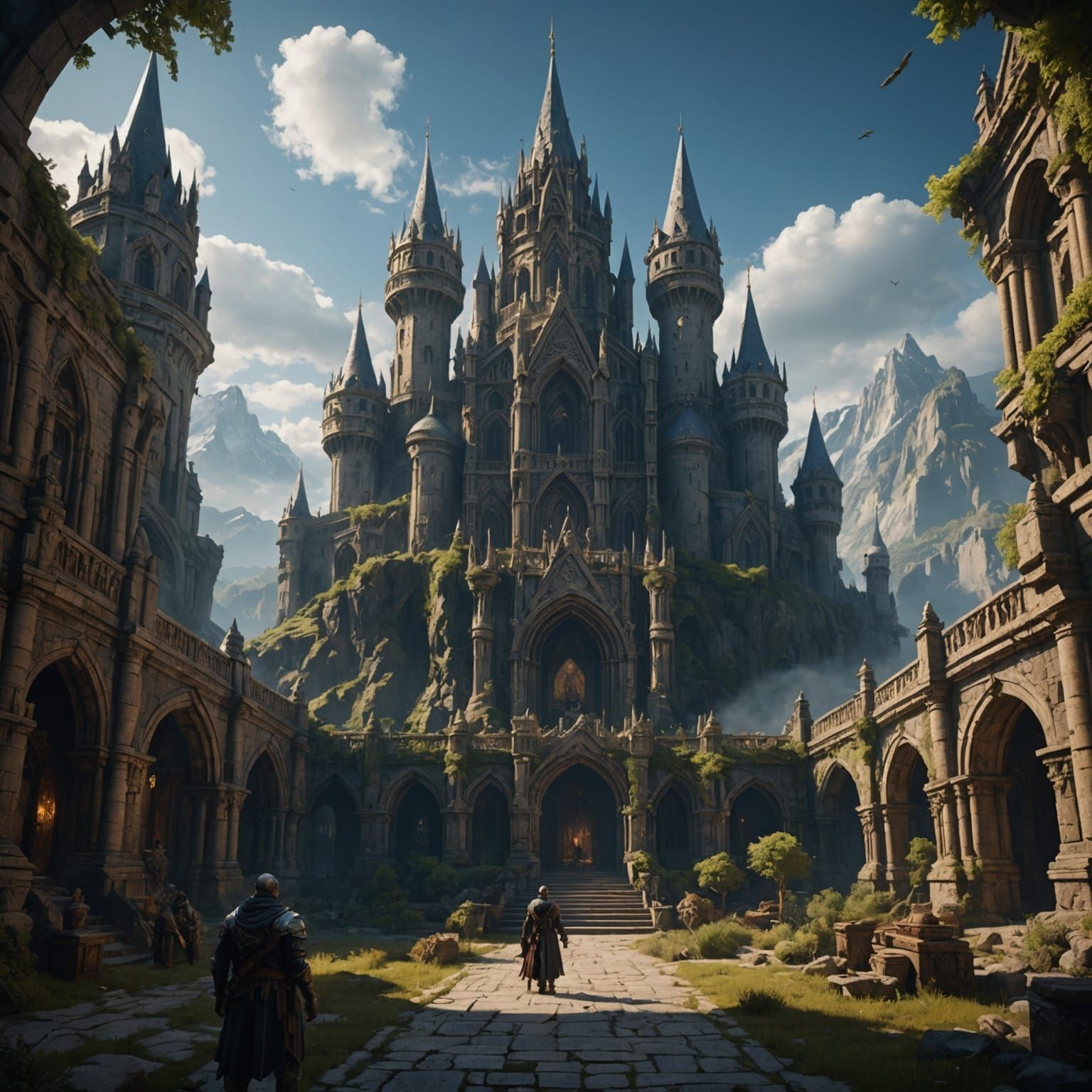 Fantastical Matte Painting: Armed with Righteousness