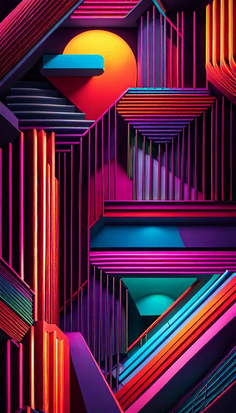 Sonic Analysis of Tubular Bells in Neon 3D