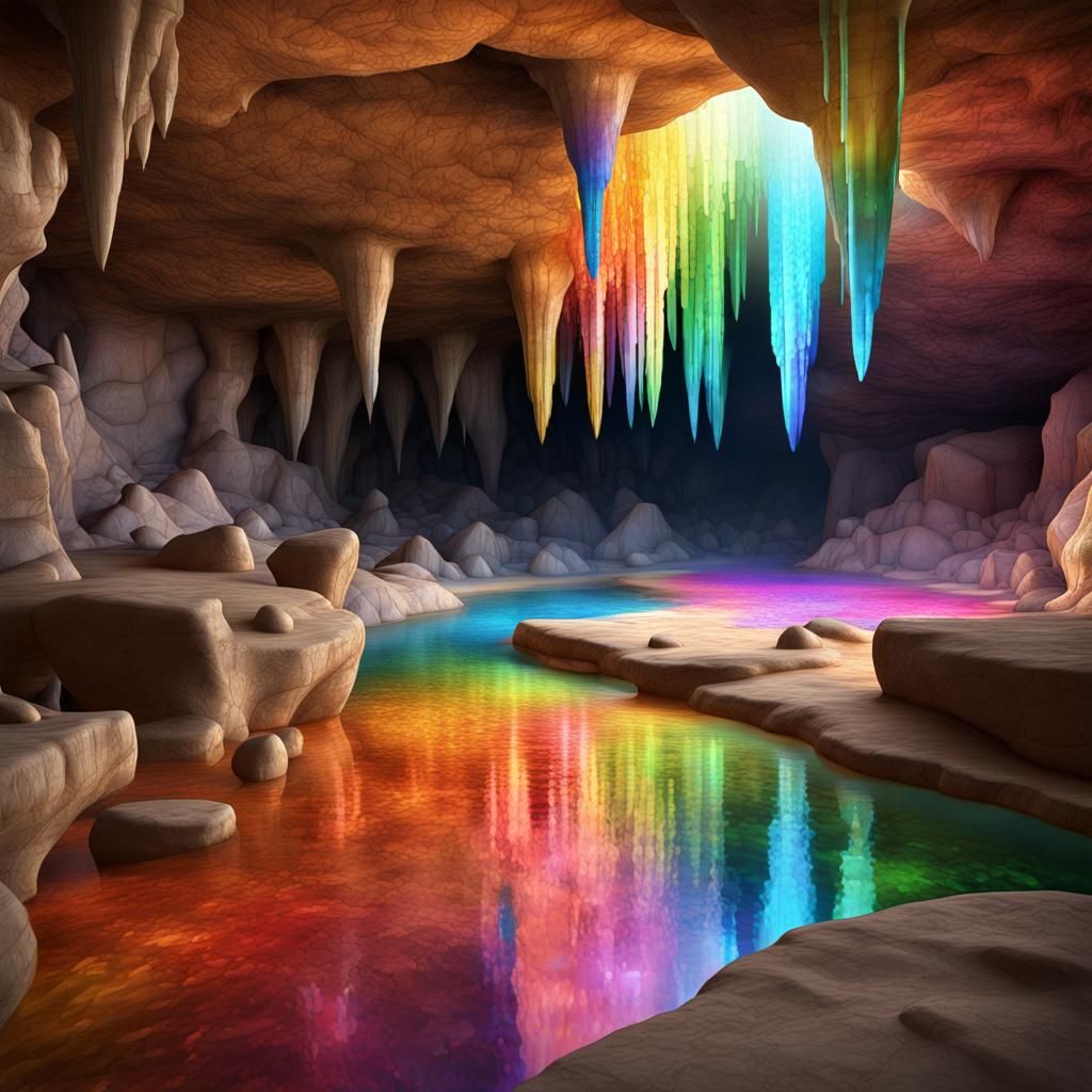 Rainbow Crystal Cave in Mesa Verde