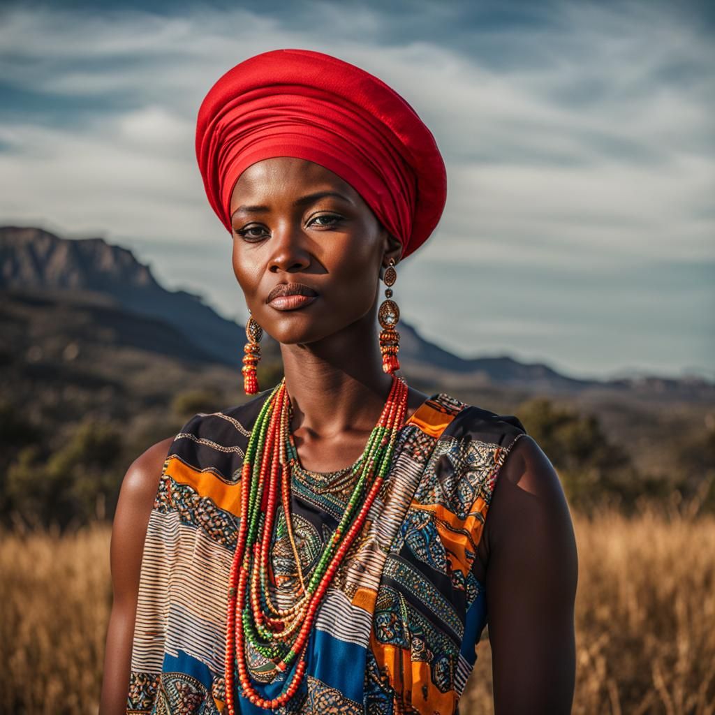 A Pretty Woman in South Africa