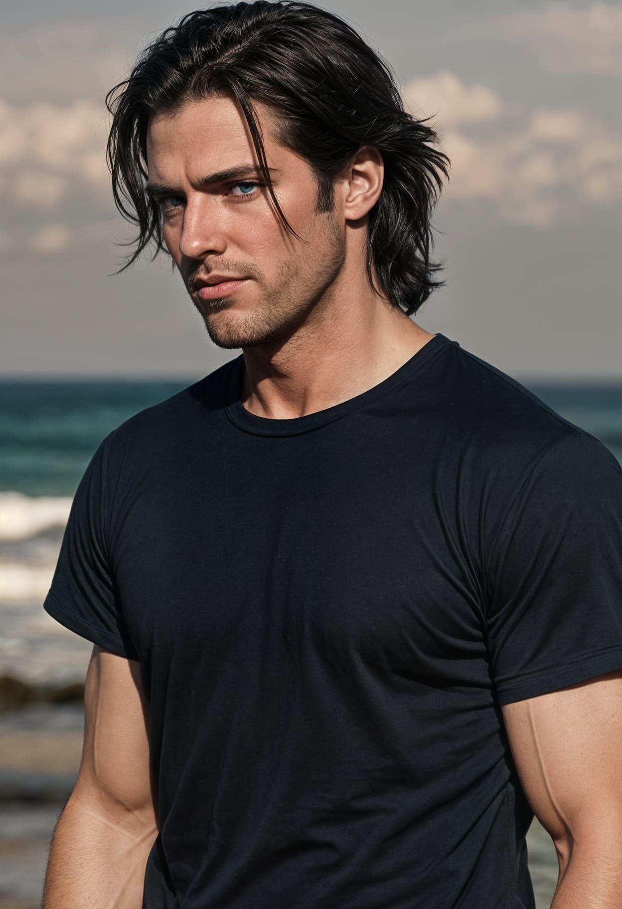 Cinematic Portrait of a Handsome Man in 8K