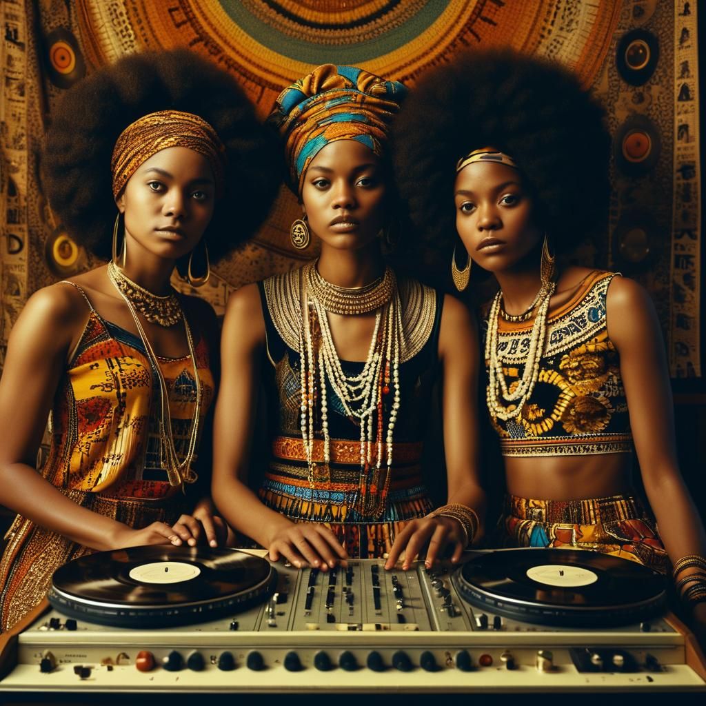 Soulful 1970s Band Recording Session